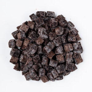 pile of Baked Brownie 1/2" Cubes