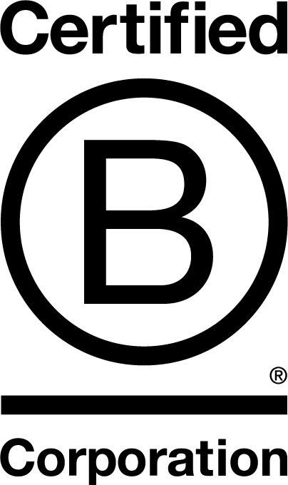 Certified B Corporation black logo