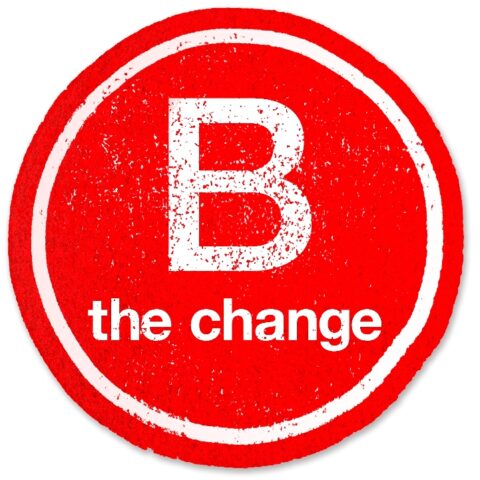 B The change