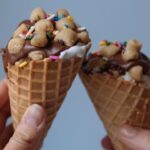 Cookie Dough Nutella Cones